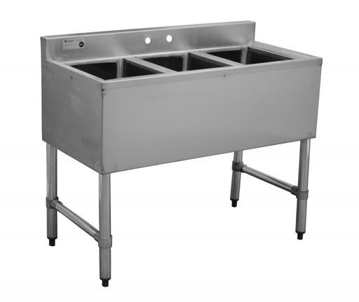 Serv-Ware BAR3B38-CWP Three Compartment Underbar 38 inch