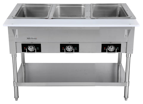 Serv-Ware EST3-1 Hot Food Table electric 44 inch Wide