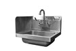 Serv-Ware HS10-CWP-SSL Hand Sink 9 inch