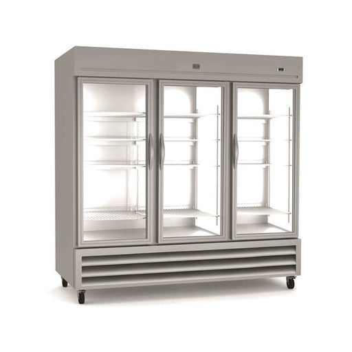 Kelvinator KCHRI81R3GDR 3  Glass Door Refrigerator 72 cu. ft. 