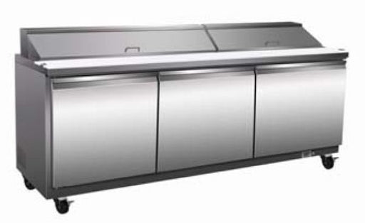 Serv-Ware SP72-18-HC 72 inch Sandwich Prep Table