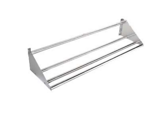 Serv-Ware SRT62-CWP Tubular 62 inch Shelf Rack